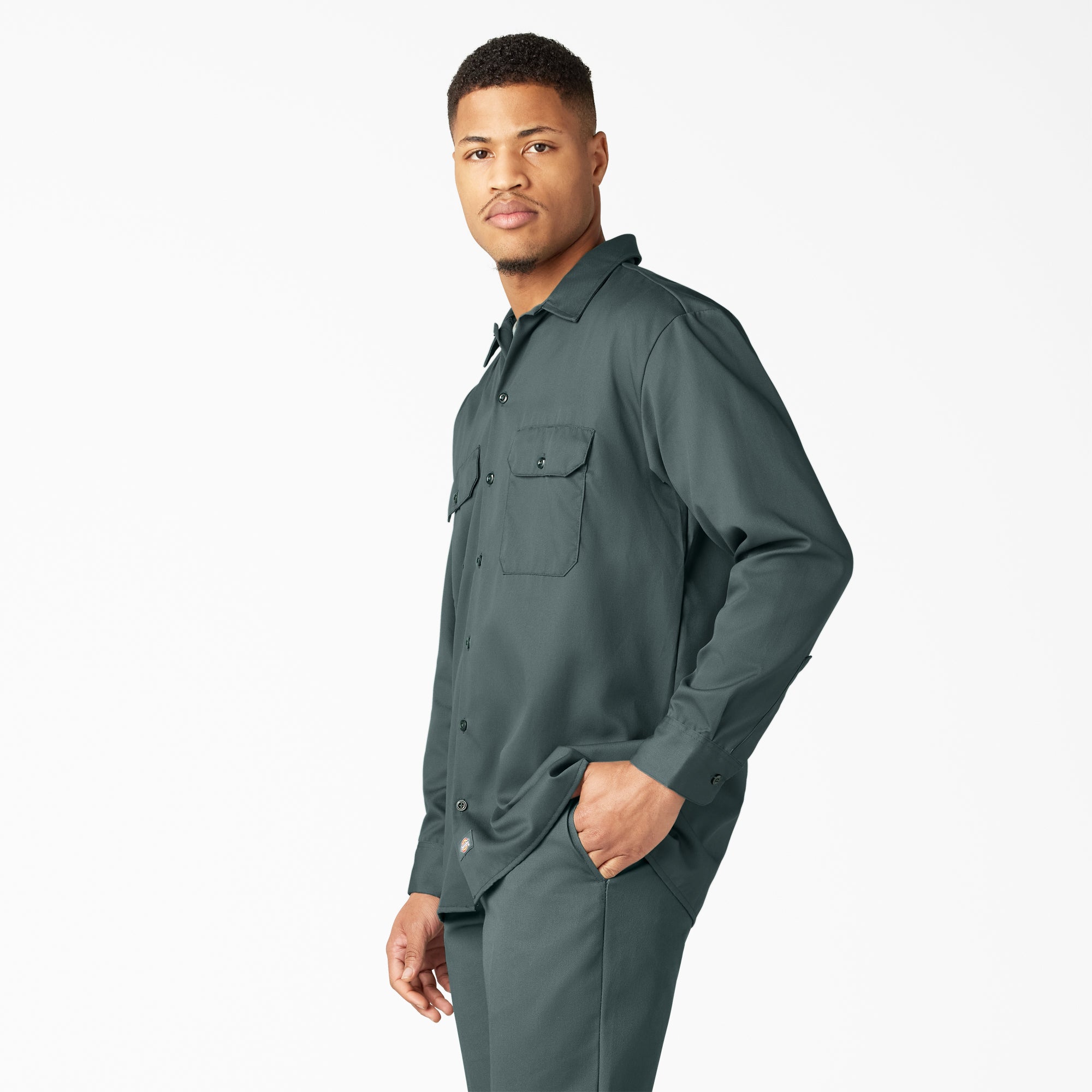 Long Sleeve Work Shirt - Image 3