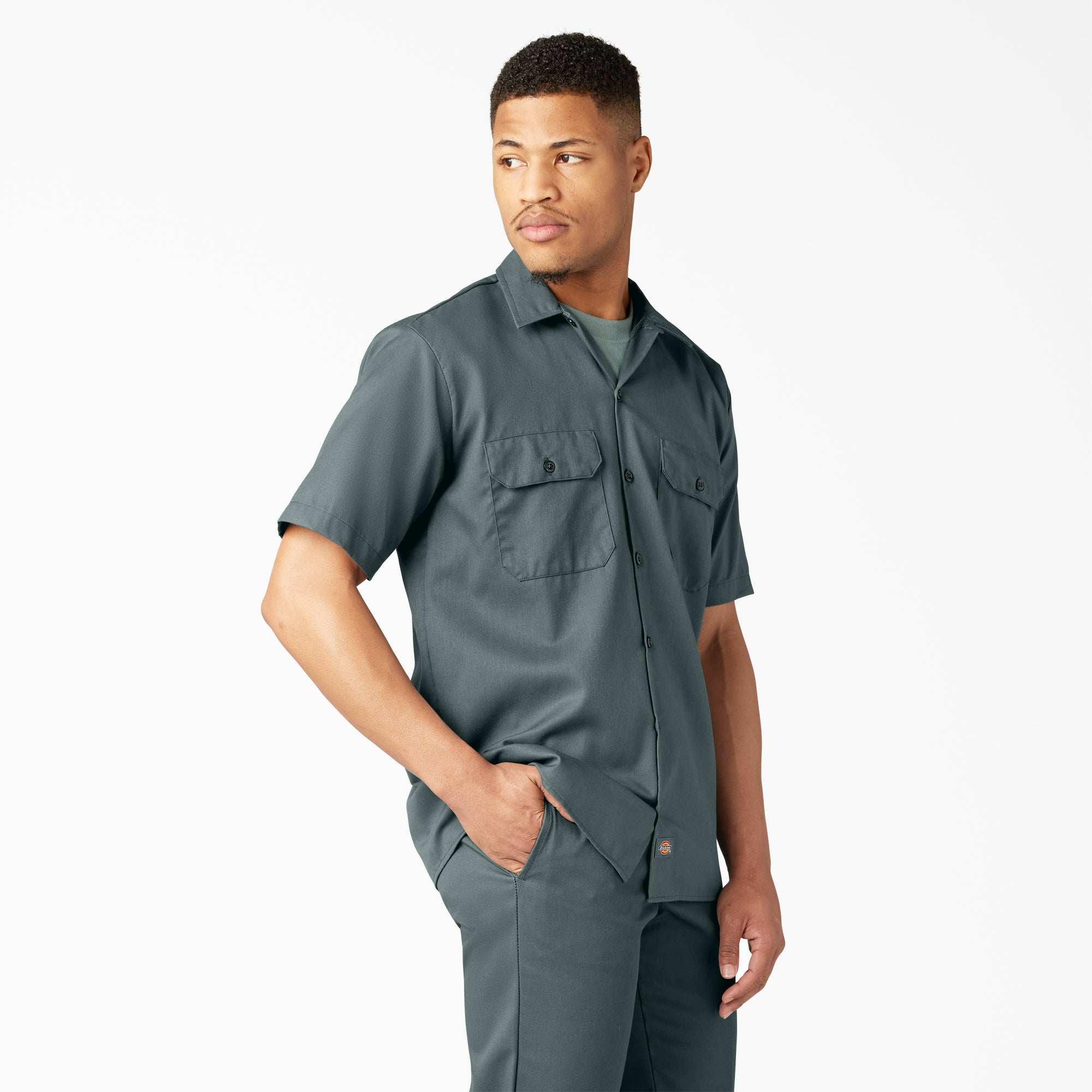 Short Sleeve Work Shirt - Image 4