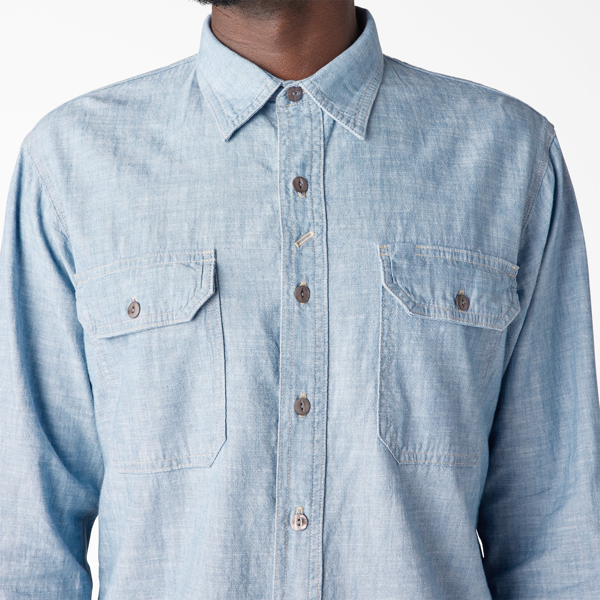 Dickies 1922 Long Sleeve Work Shirt - Image 7