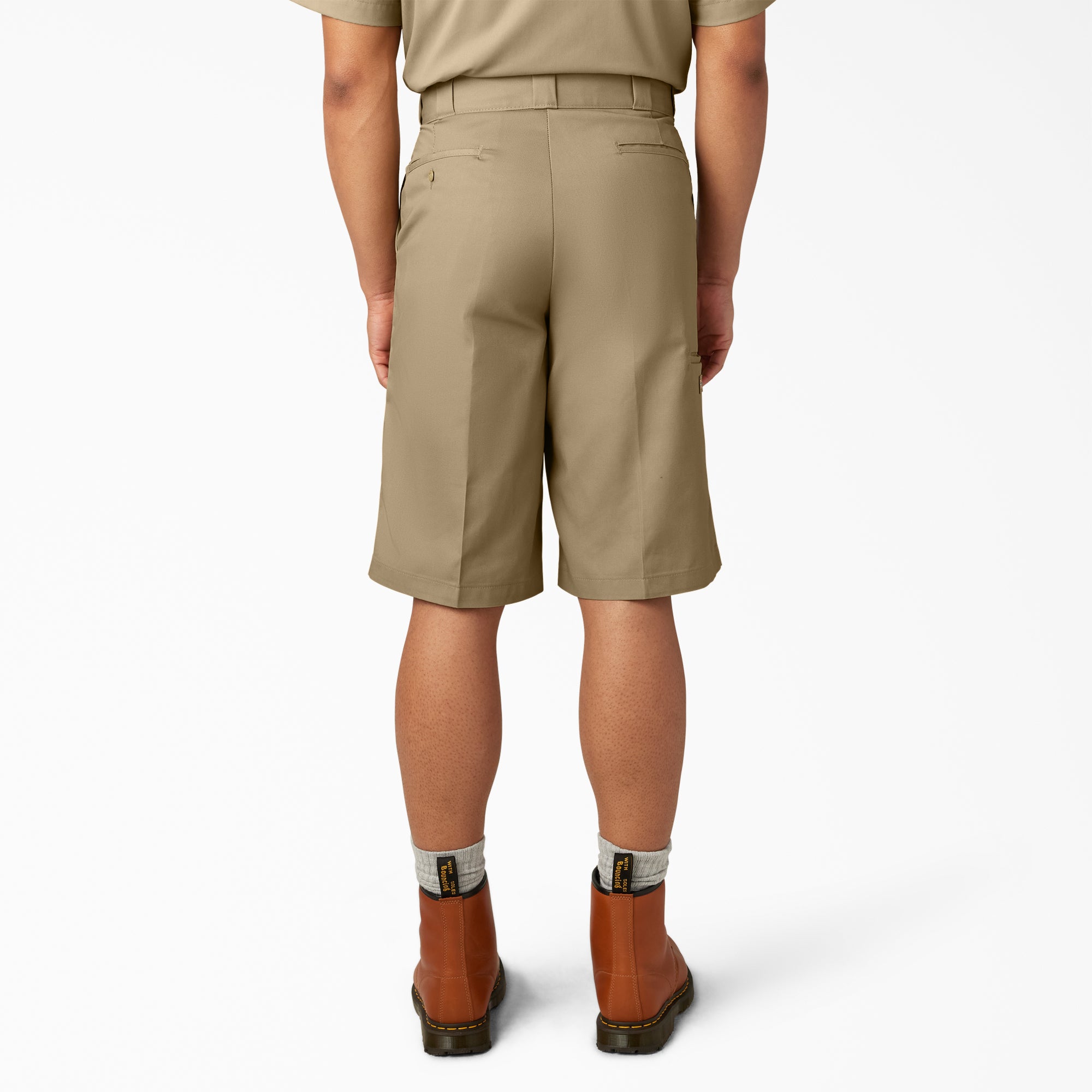 Loose Fit Flat Front Work Shorts. 13 - Image 2