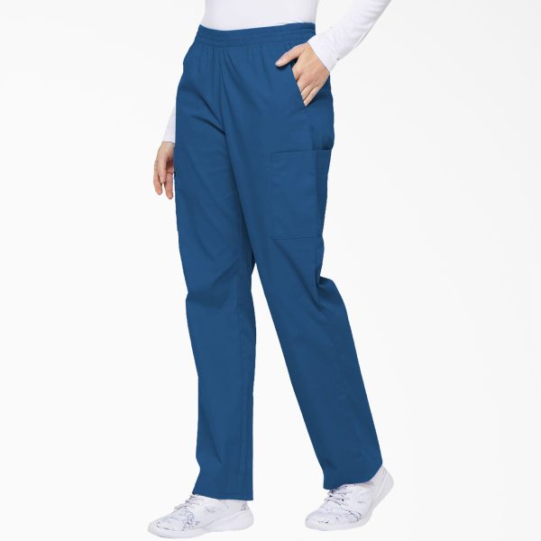 Women's EDS Signature Cargo Scrub Pants - Image 3