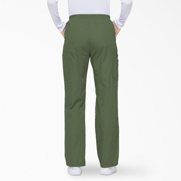 Women's EDS Signature Cargo Scrub Pants - Image 2