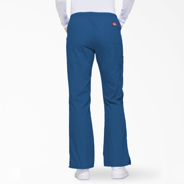 Women's EDS Signature Drawstring Cargo Scrub Pants - Image 2