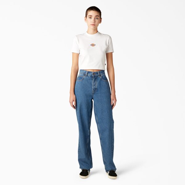 Women's Maple Valley Logo Cropped T-Shirt - Image 4