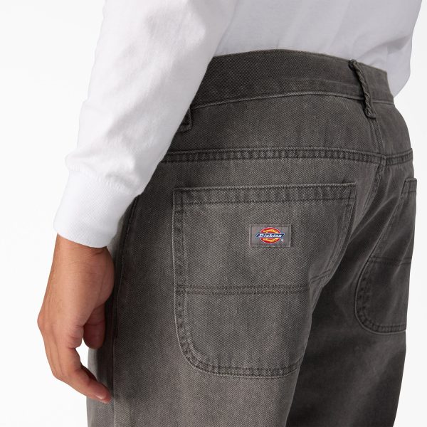 Relaxed Fit Double Knee Jeans - Image 5