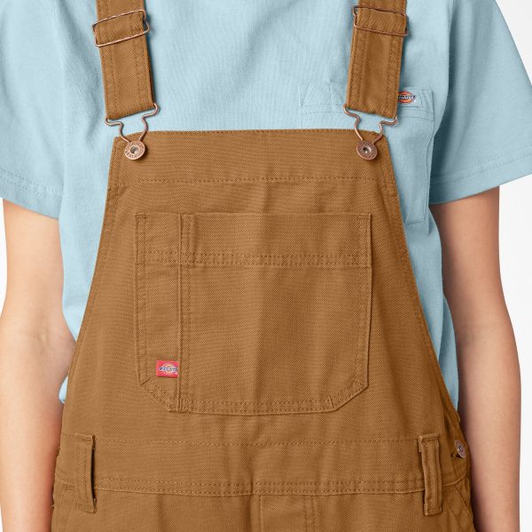 Women's Relaxed Fit Bib Overalls - Image 4