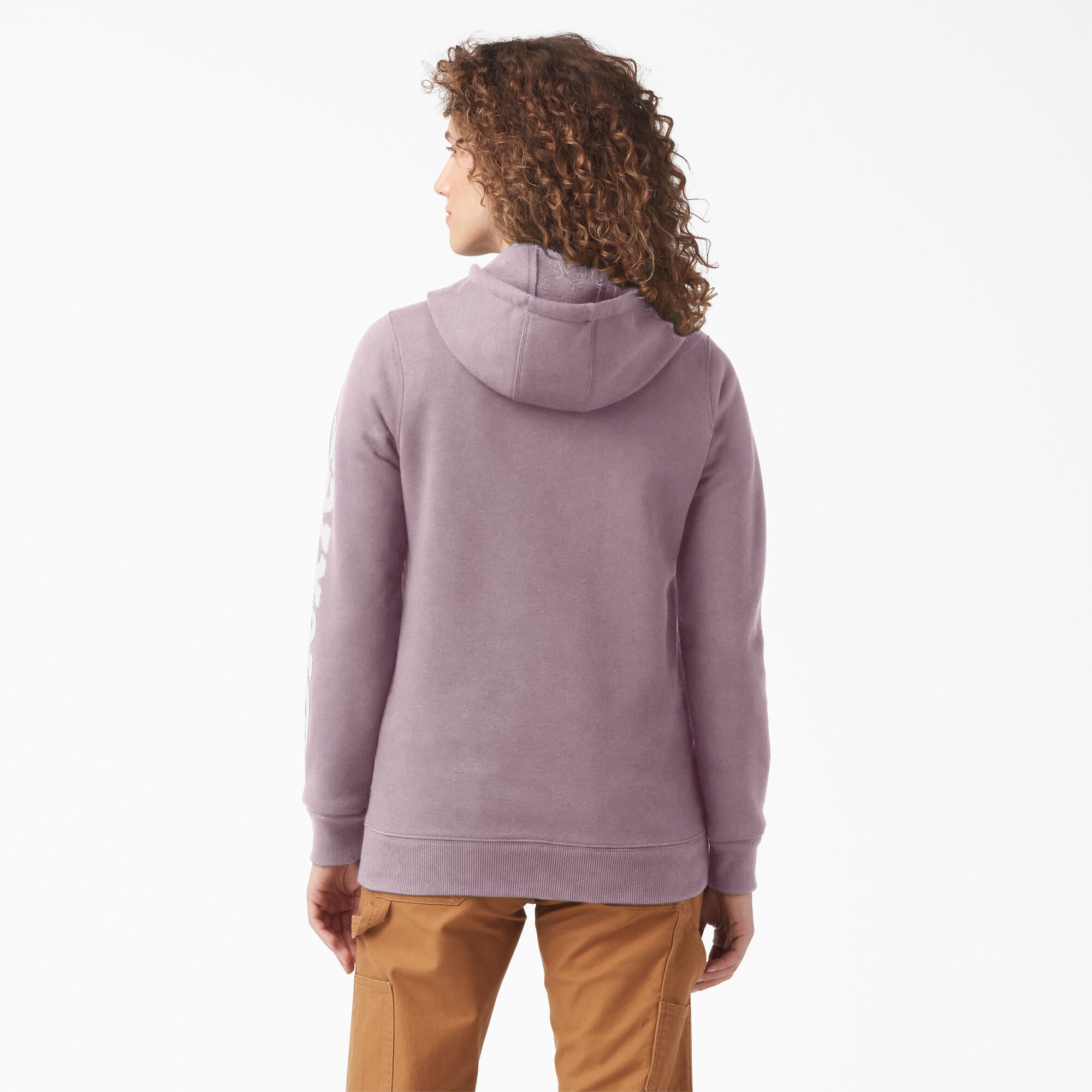 Women's Water Repellent Sleeve Logo Hoodie - Image 2
