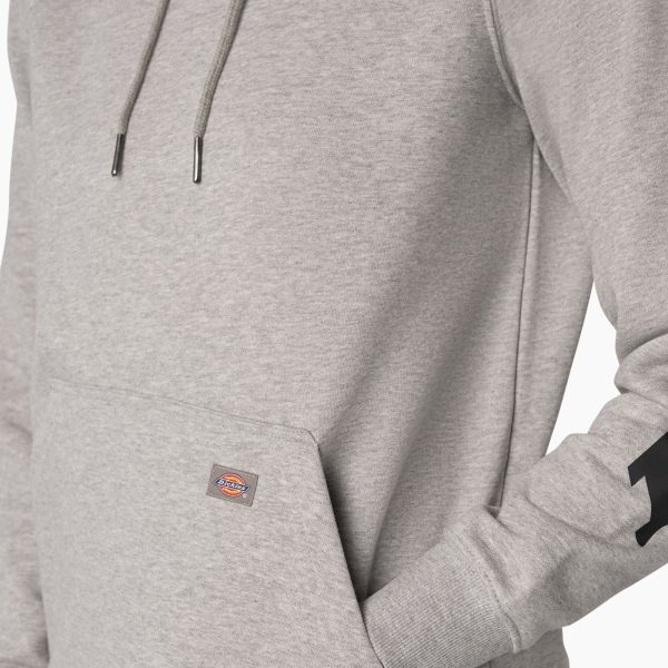 Women's Water Repellent Sleeve Logo Hoodie - Image 7
