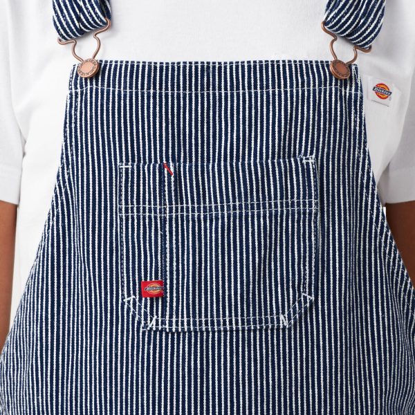 Women's Relaxed Fit Bib Shortalls. 7 - Image 5