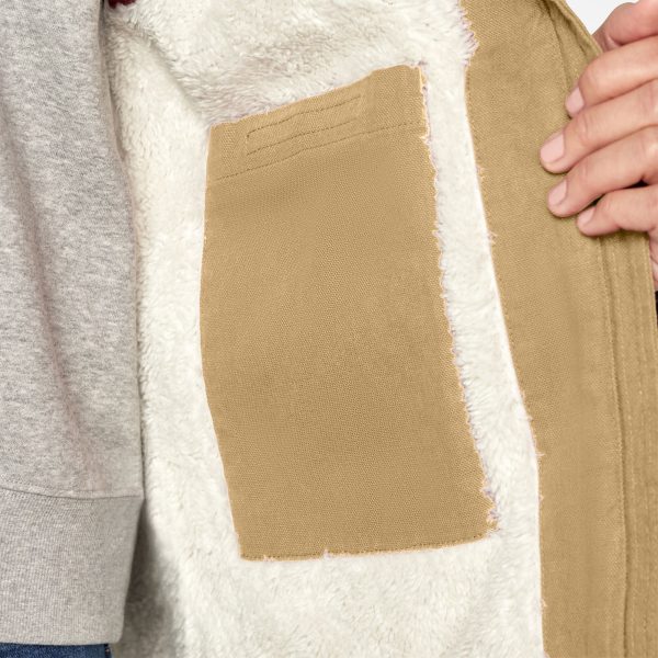 Women's Fleece Lined Duck Canvas Vest - Image 5