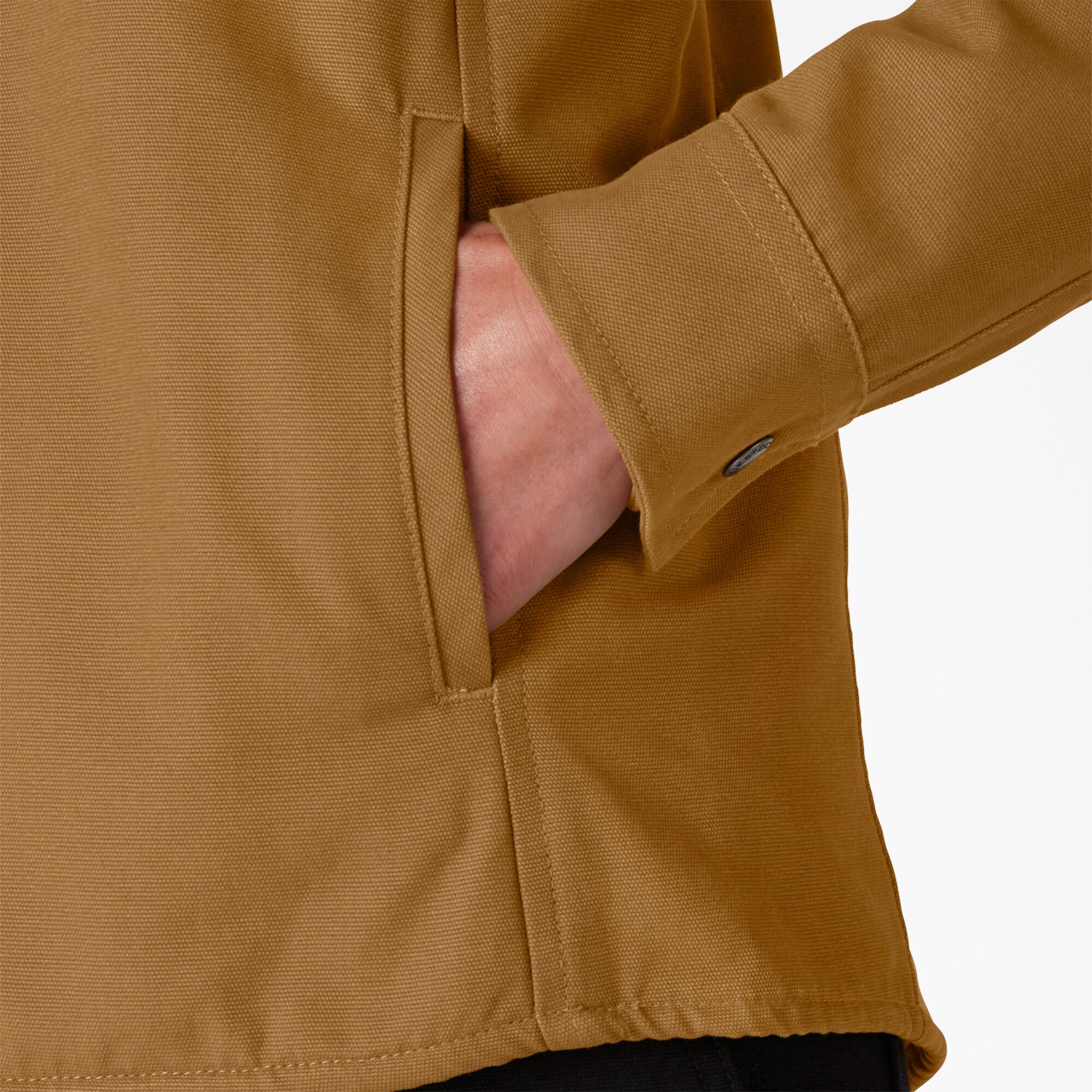 Women's Duck Hooded Shirt Jacket - Image 5