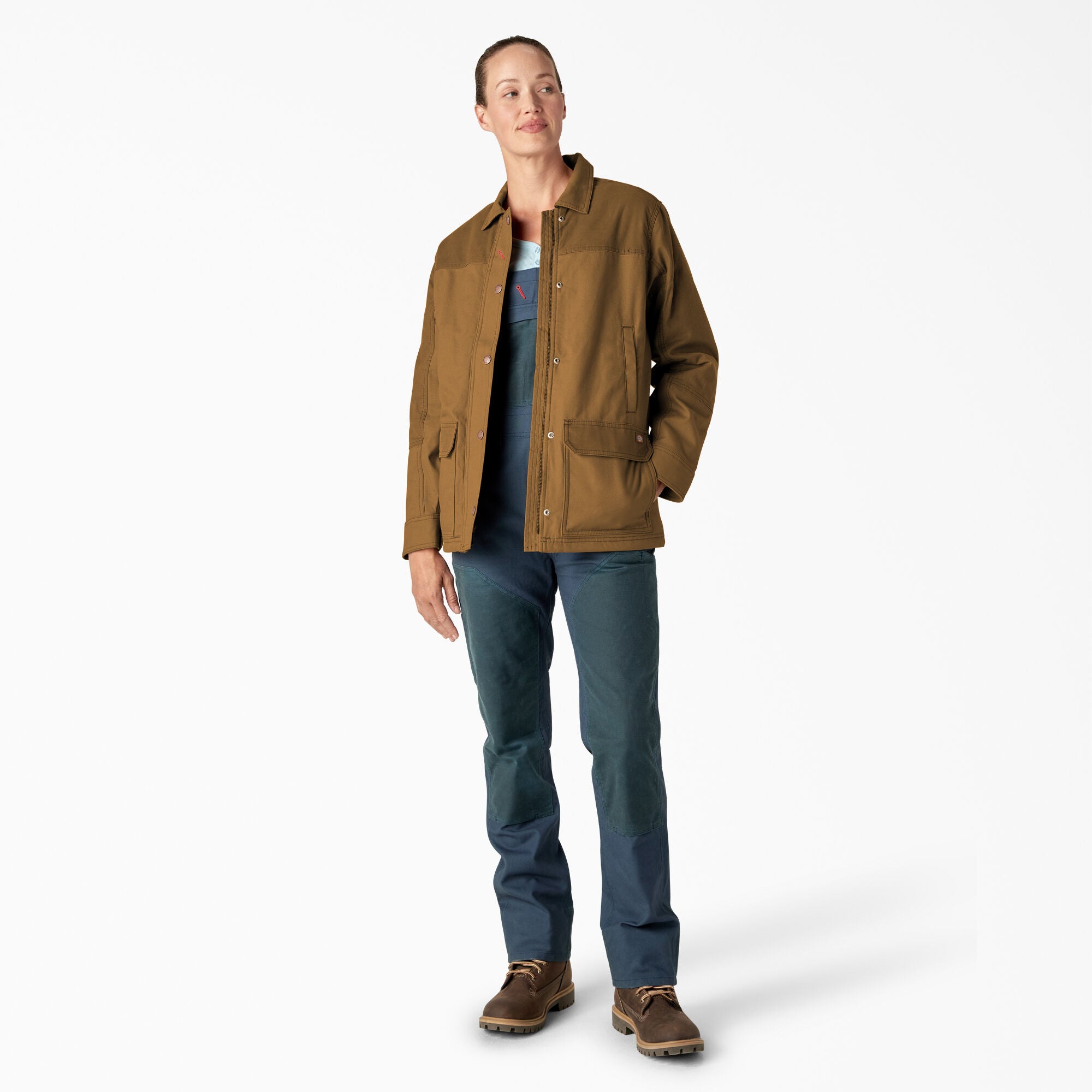 Women's Waxed Canvas Chore Coat - Image 4