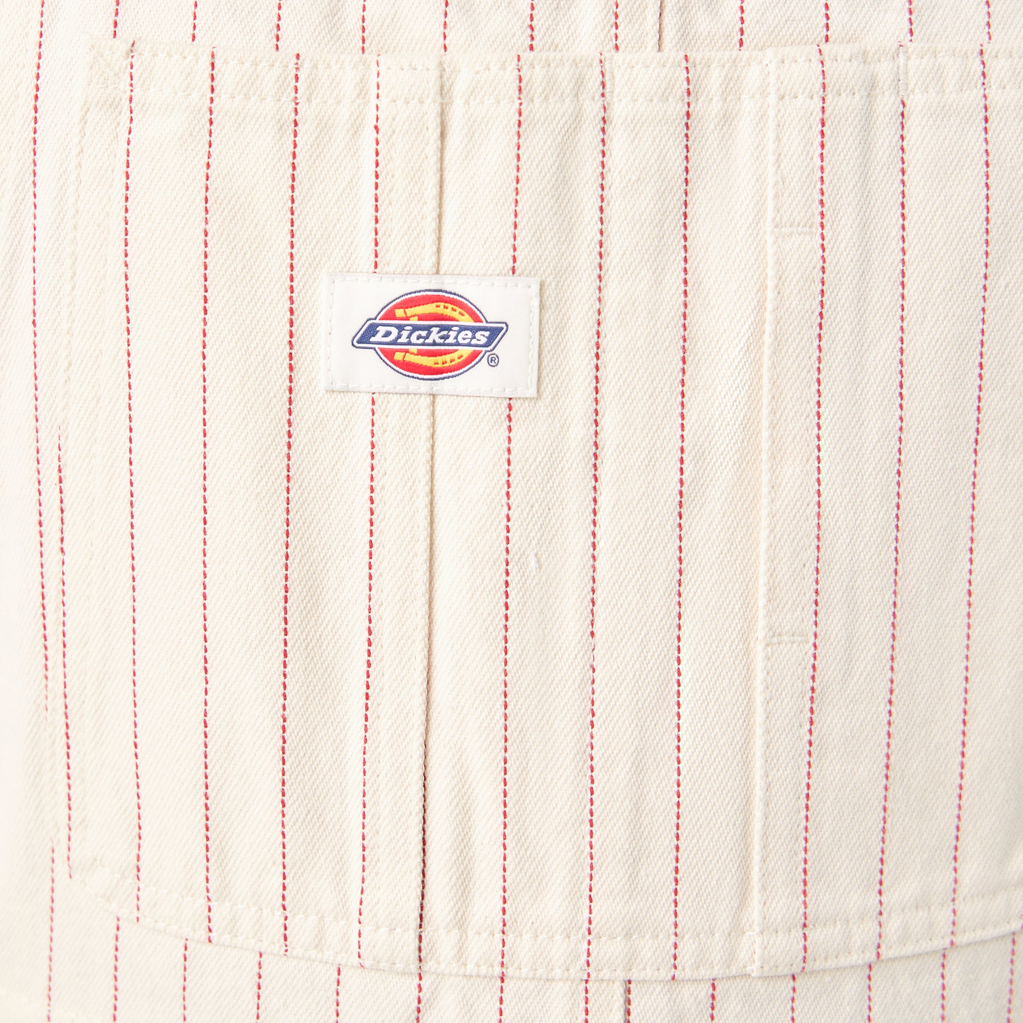 Women's Pinstripe Service Bib Overalls - Image 7