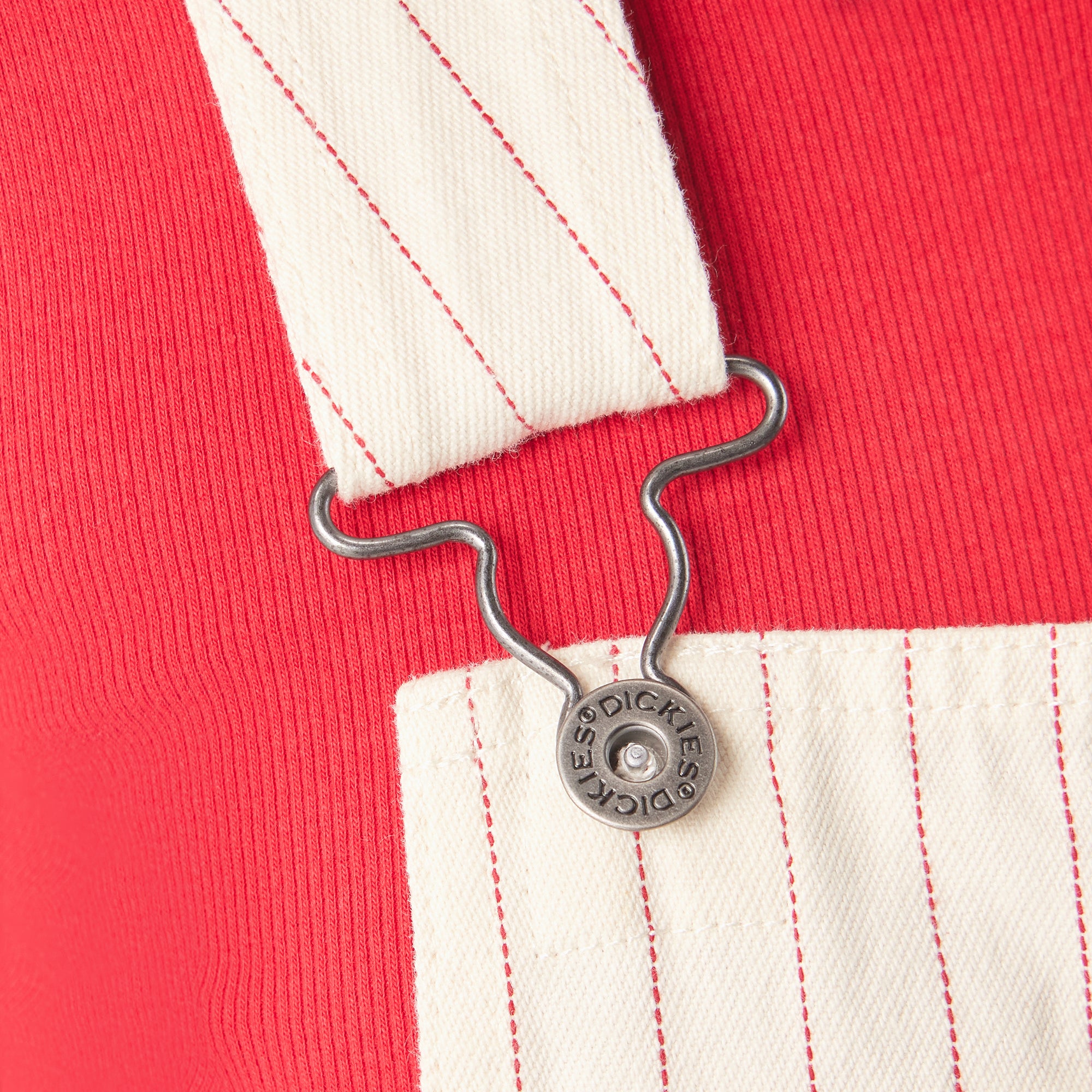 Women's Pinstripe Service Bib Overalls - Image 8