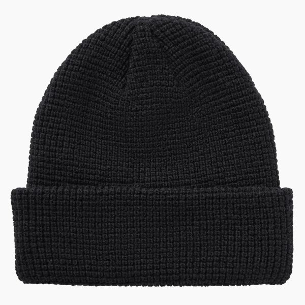 Waffle Knit Cuff Beanie - Image 2