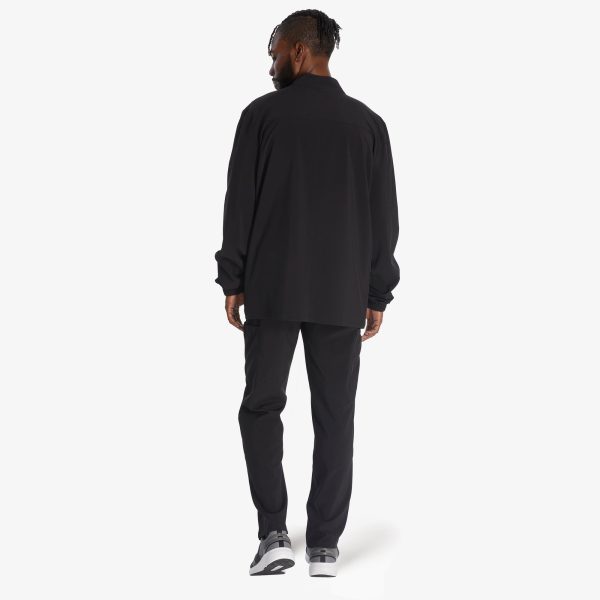 Men's EDS Essentials Zip Front Scrub Jacket - Image 6