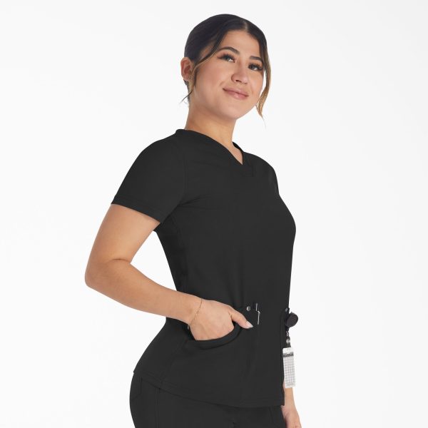 Women's EDS NXT V-Neck Scrub Top - Image 4