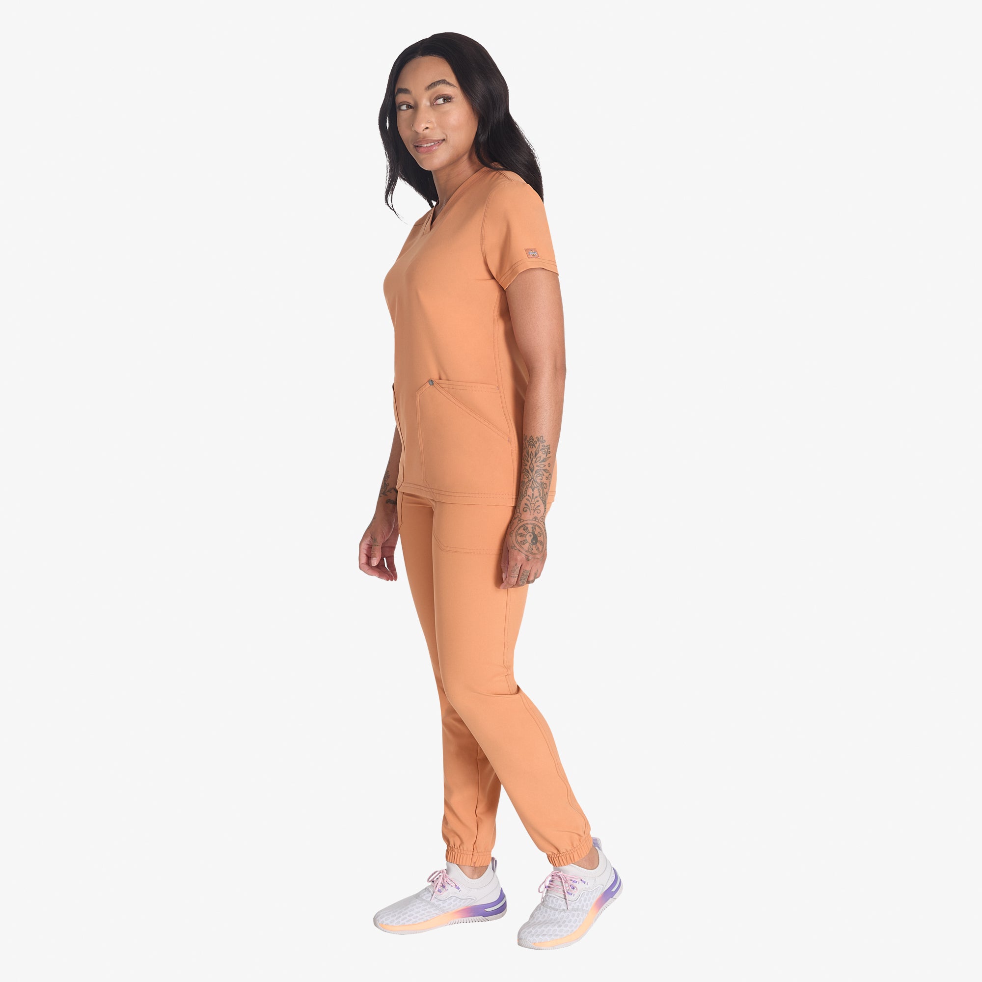 Women's EDS NXT V-Neck Scrub Top - Image 5