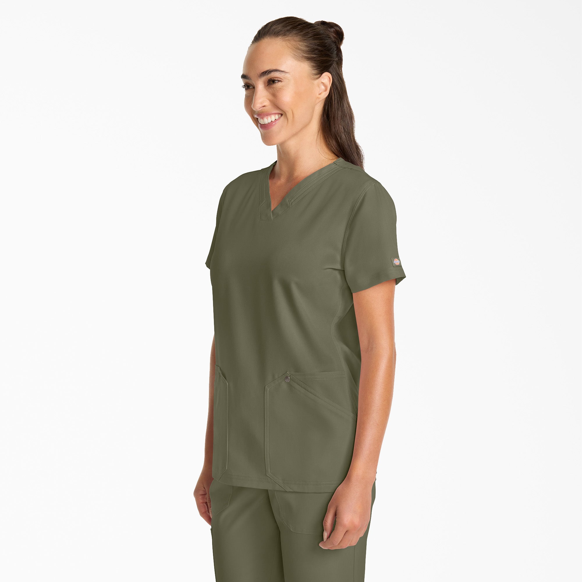 Women's EDS NXT V-Neck Scrub Top - Image 3