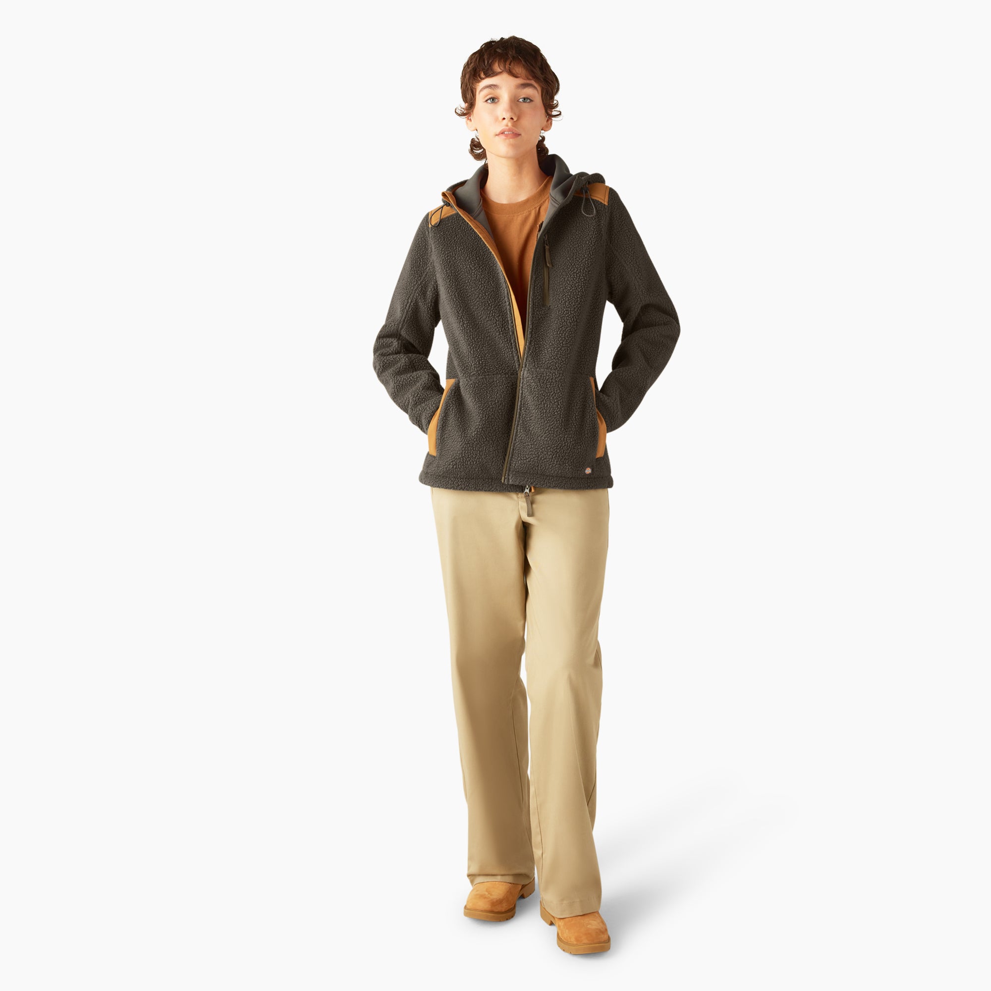 Women's High Pile Fleece Jacket - Image 4