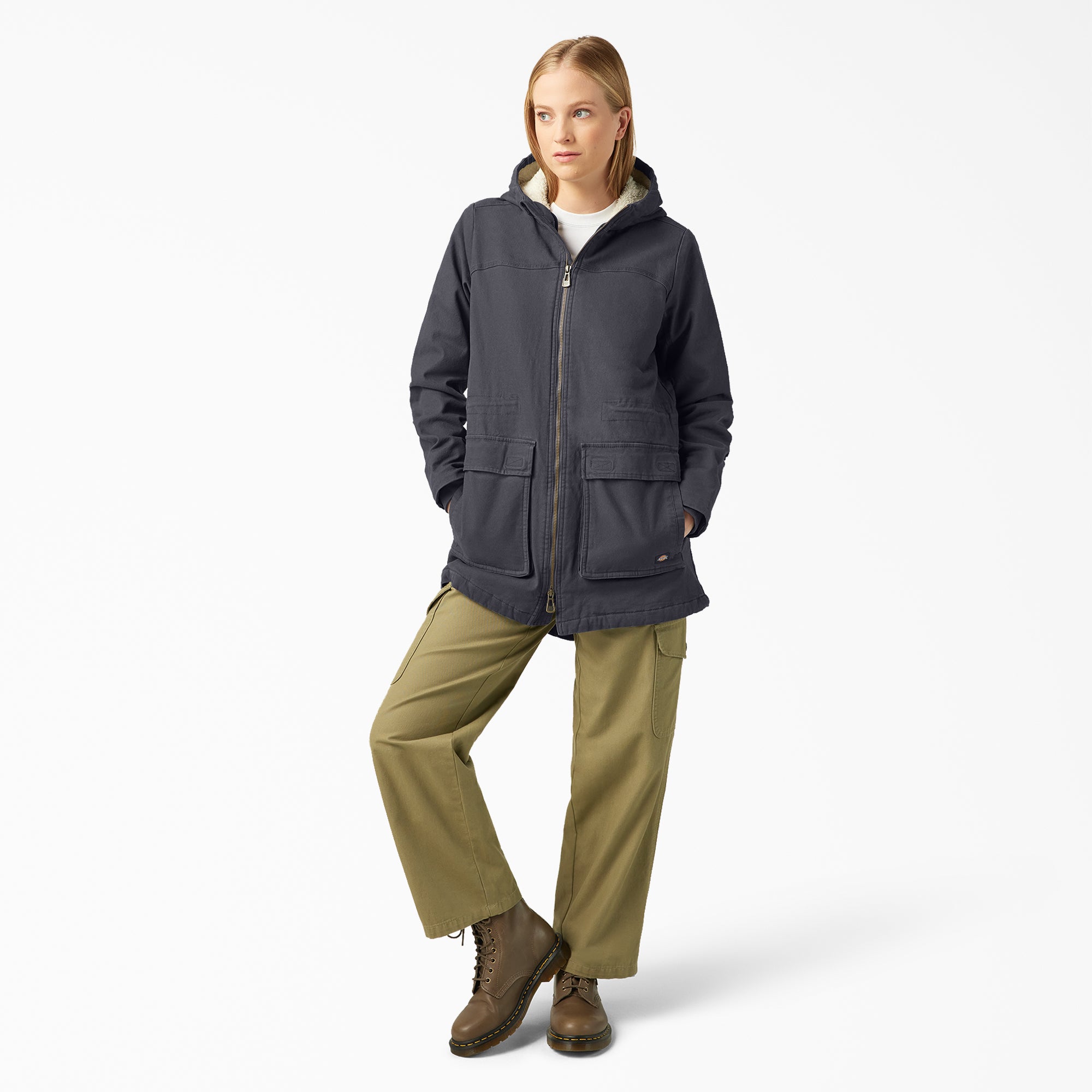 Women's Duck Canvas Parka - Image 4