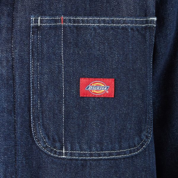 Blanket Lined Denim Chore Coat - Image 6