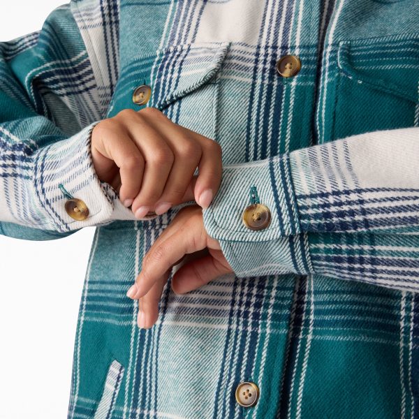 Women's Flannel Shacket - Image 6