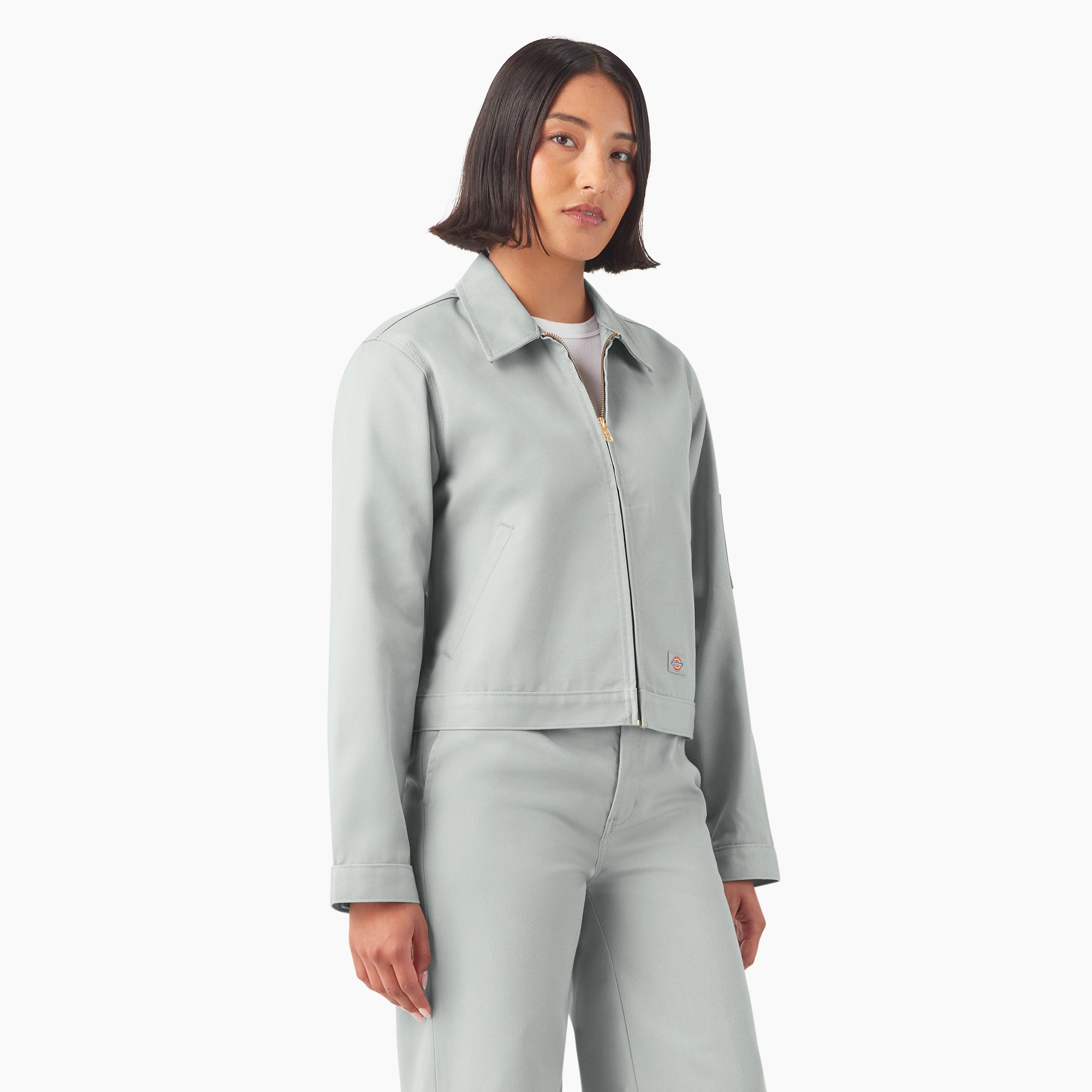 Women's Unlined Cropped Eisenhower Jacket - Image 4