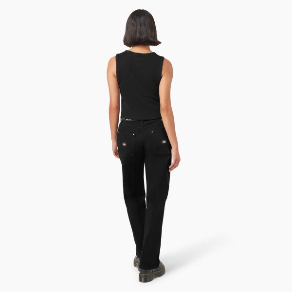 Dickies x Harley-Davidson Women's Carpenter Pants with Belt - Image 6