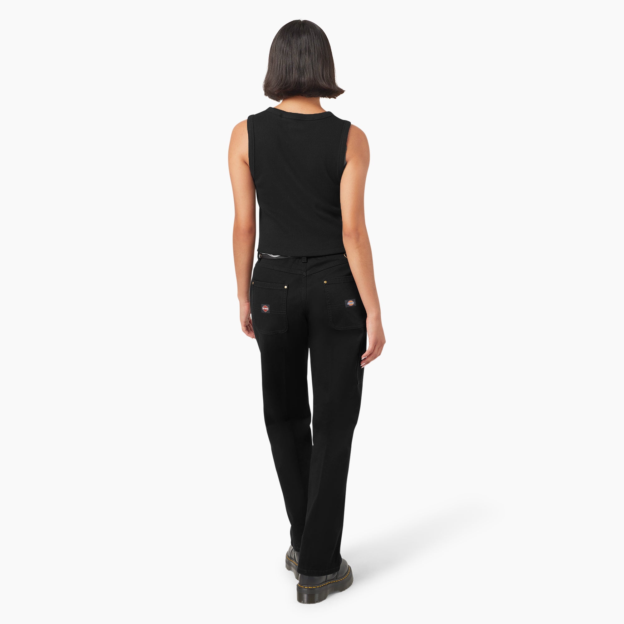 Dickies x Harley-Davidson Women's Carpenter Pants with Belt - Image 6