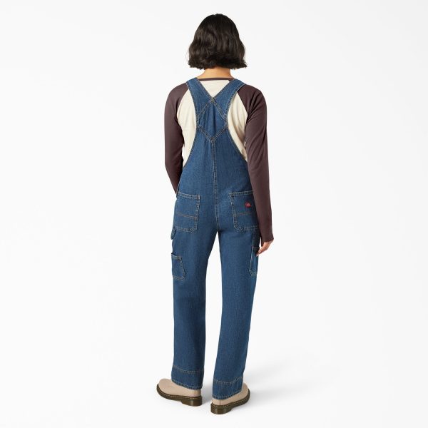 Women's Relaxed Fit Bib Overalls - Image 2