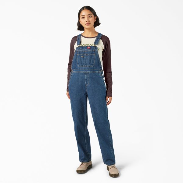 Women's Relaxed Fit Bib Overalls