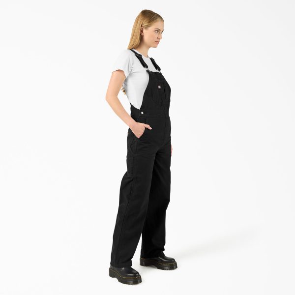 Women's Canvas Bib Overalls - Image 4