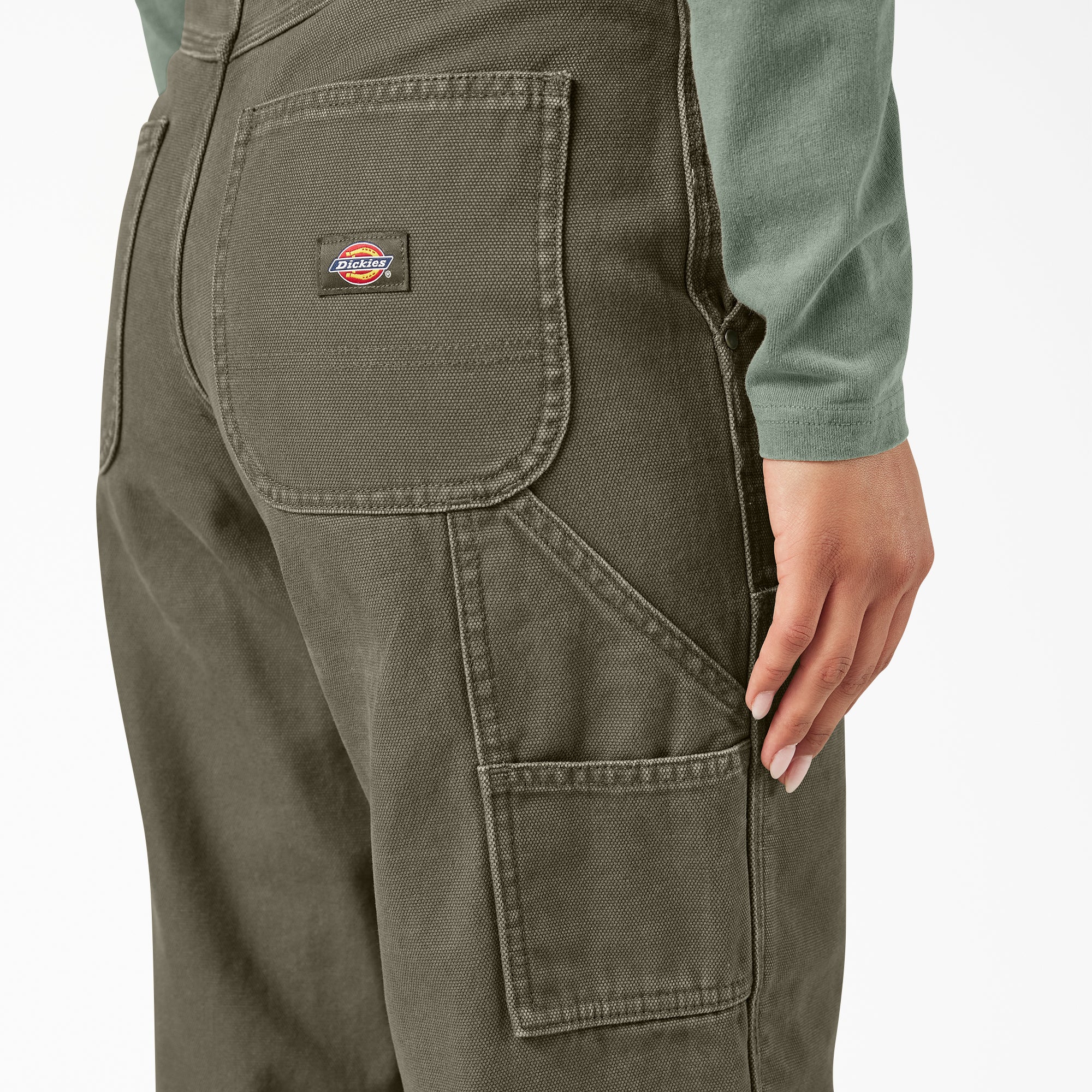 Women's Double Knee Canvas Pants - Image 6