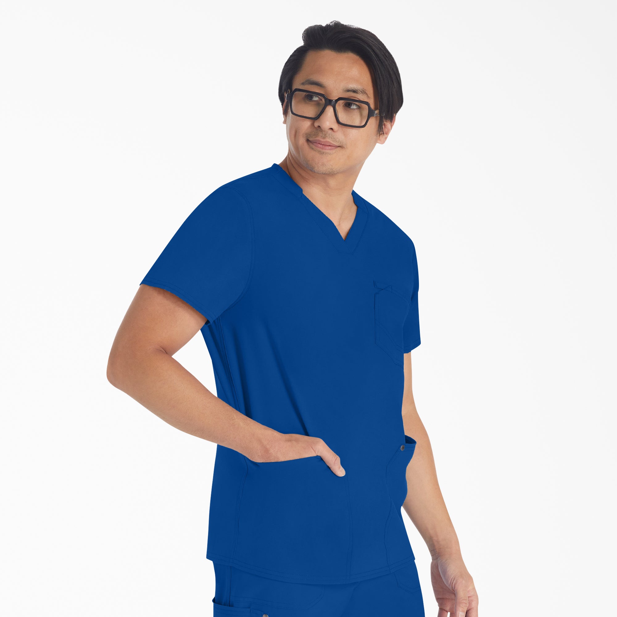 Men's EDS NXT V-Neck Scrub Top - Image 4