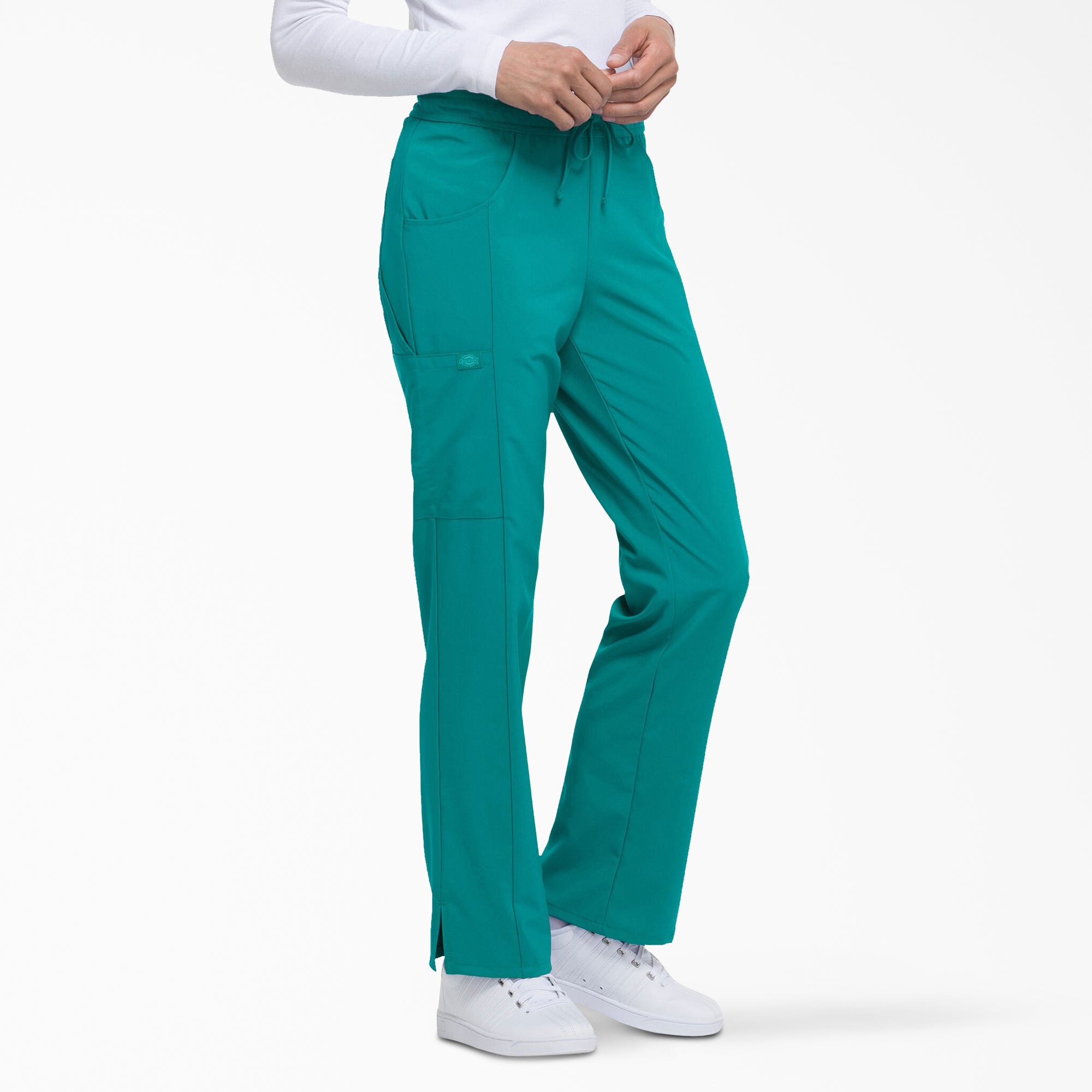 Women's EDS Essentials Drawstring Scrub Pants - Image 4