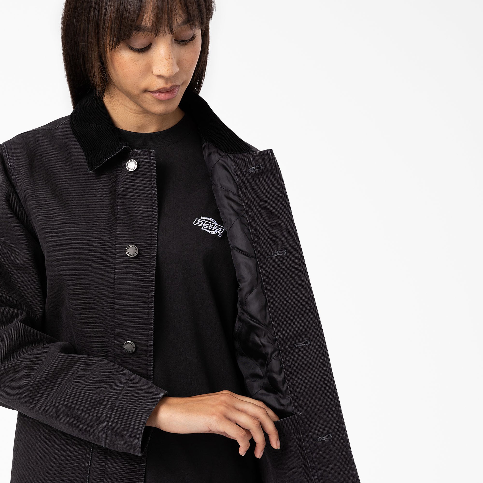 Women's Duck Canvas Chore Coat - Image 4