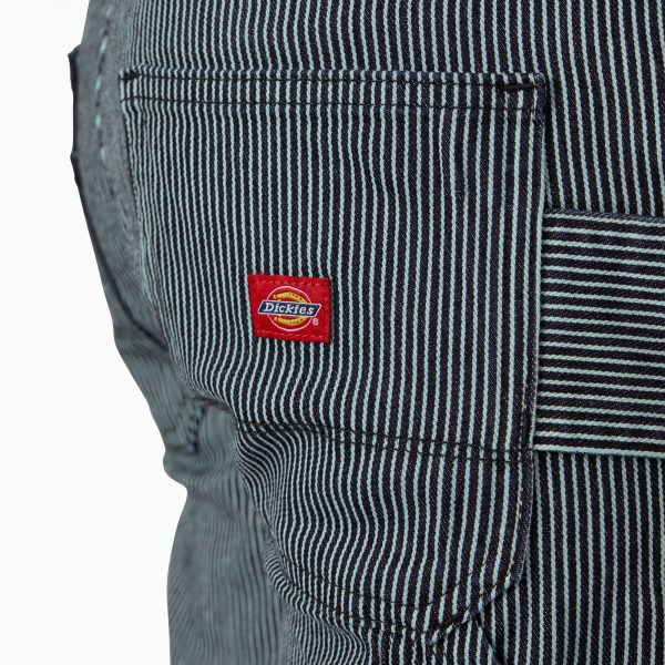 Women's FLEX Relaxed Fit Hickory Stripe Carpenter Pants - Image 9