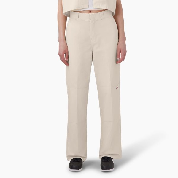 Women's Loose Fit Double Knee Work Pants