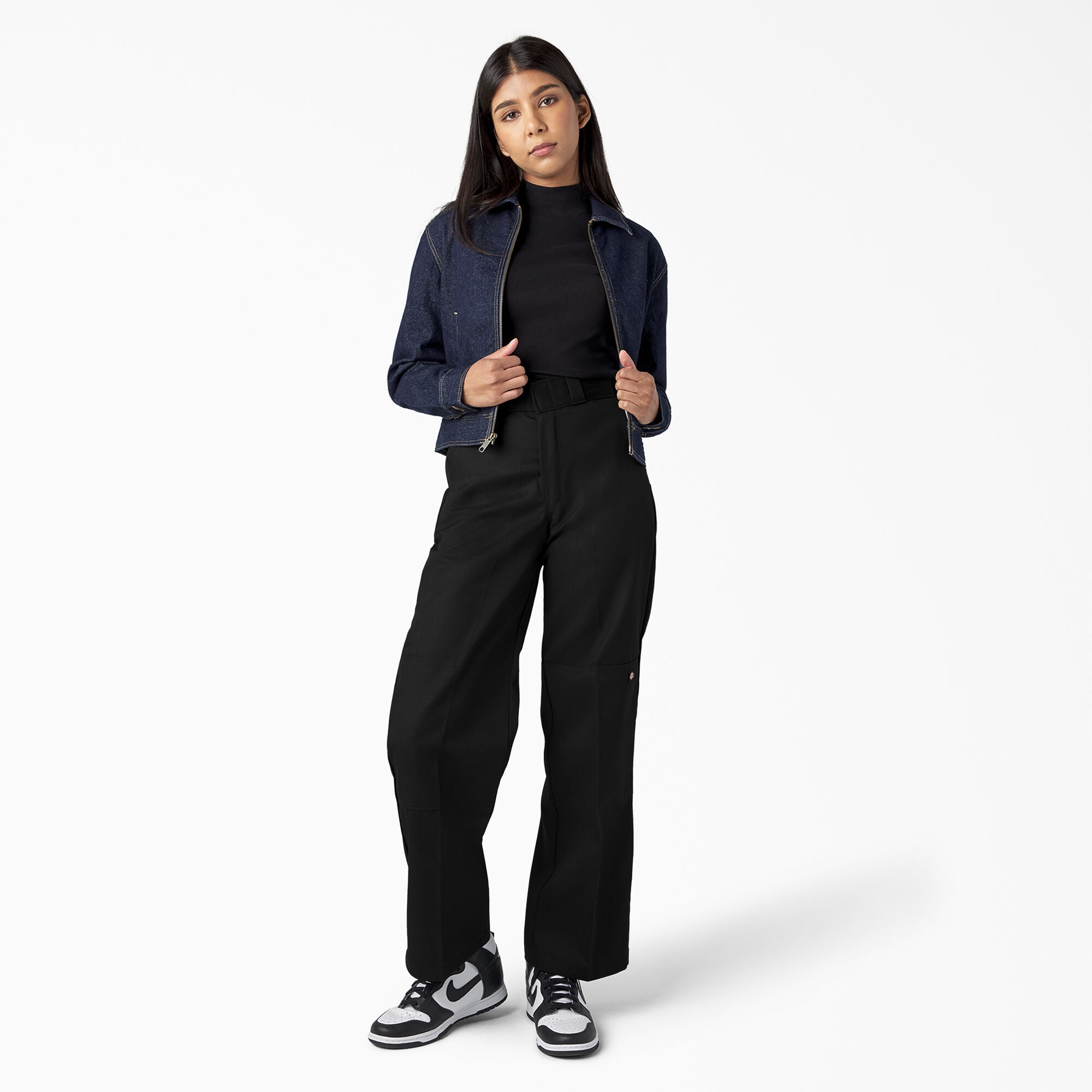 Women's Loose Fit Double Knee Work Pants - Image 5
