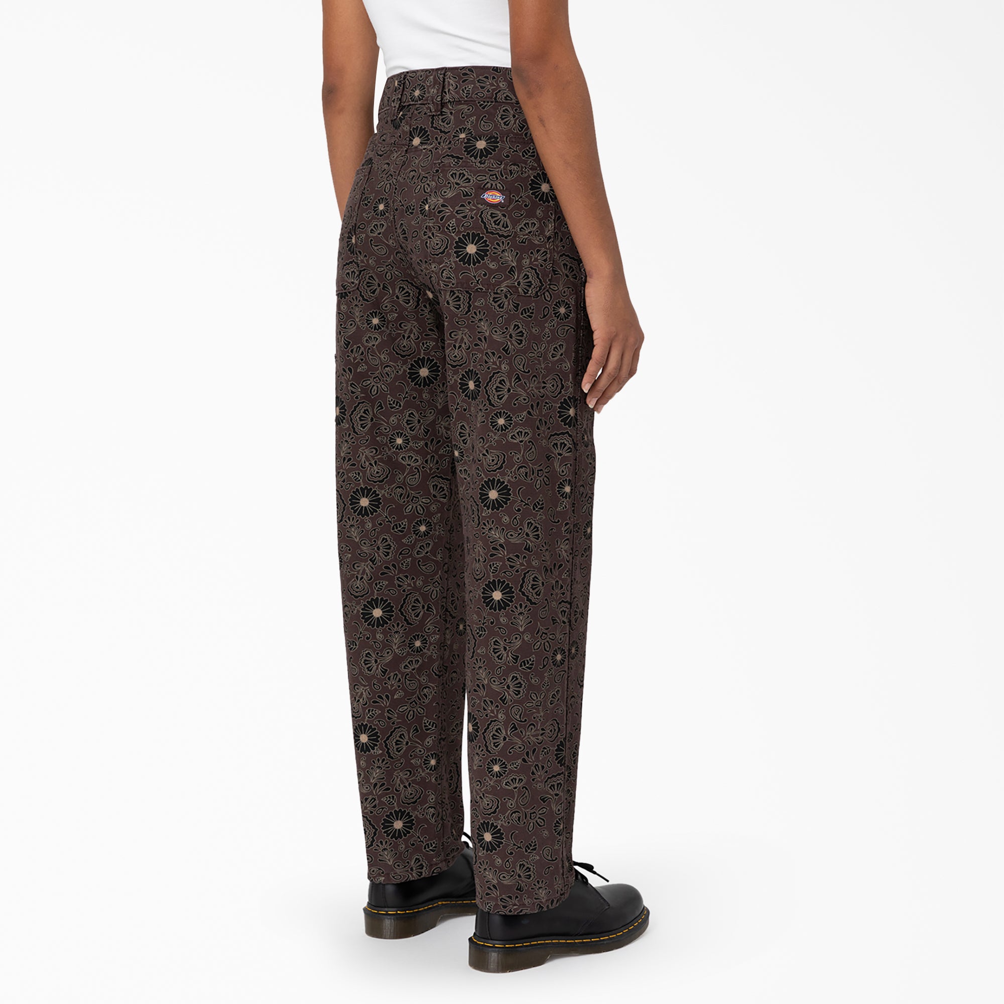 Women's Ellis Floral Duck Canvas Pants - Image 4