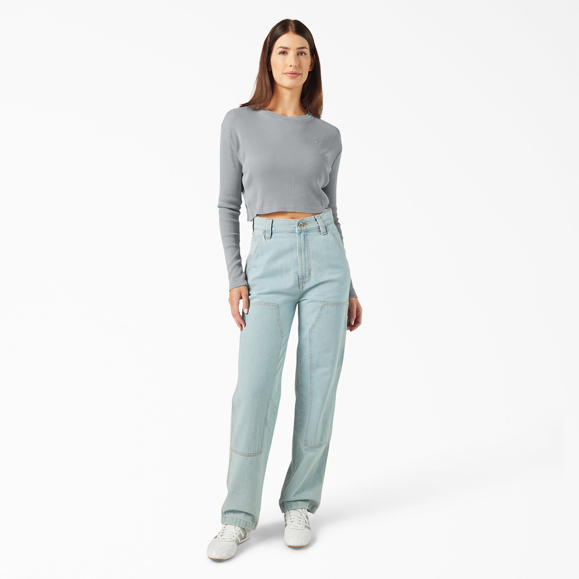 Women's Madison Loose Fit Double Knee Jeans - Image 4