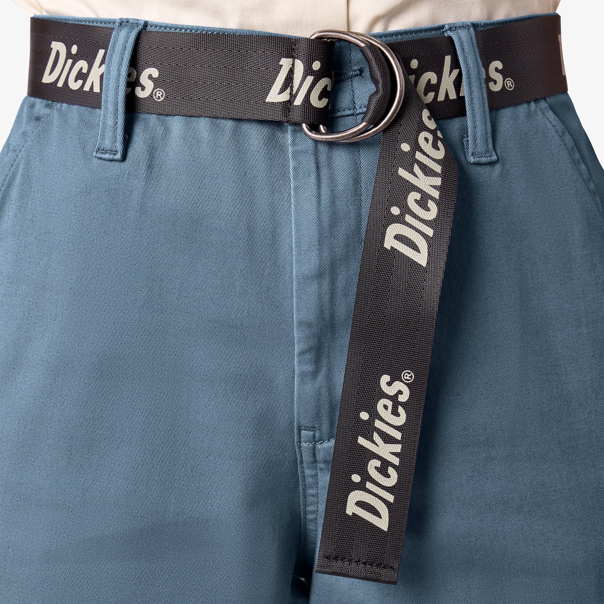 Women's Relaxed Fit Cropped Cargo Pants - Image 7