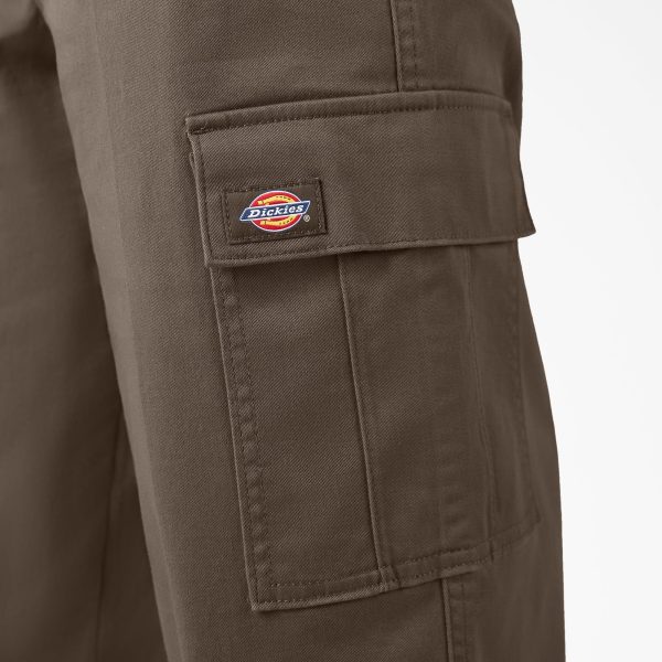 Women's Relaxed Fit Cropped Cargo Pants - Image 7