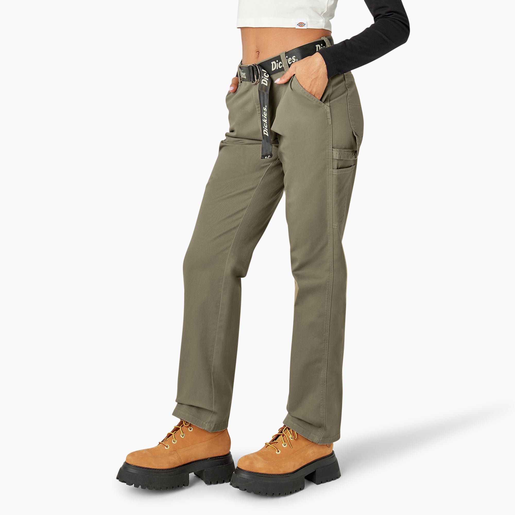 Women's Relaxed Fit Carpenter Pants - Image 3