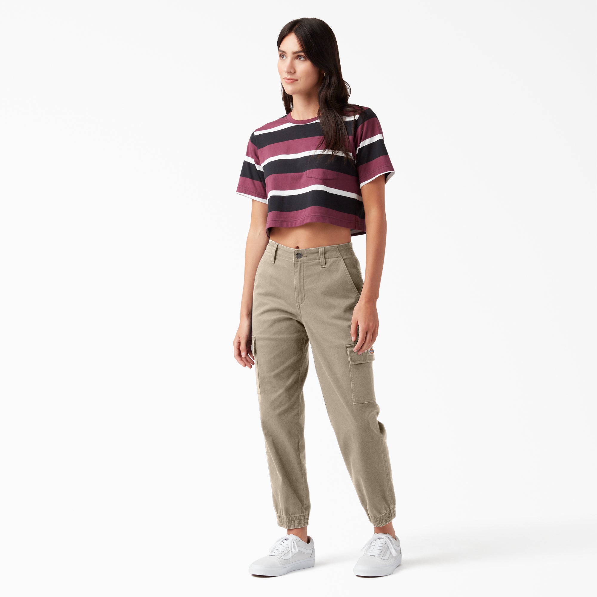 Women's High Rise Fit Cargo Jogger Pants - Image 4