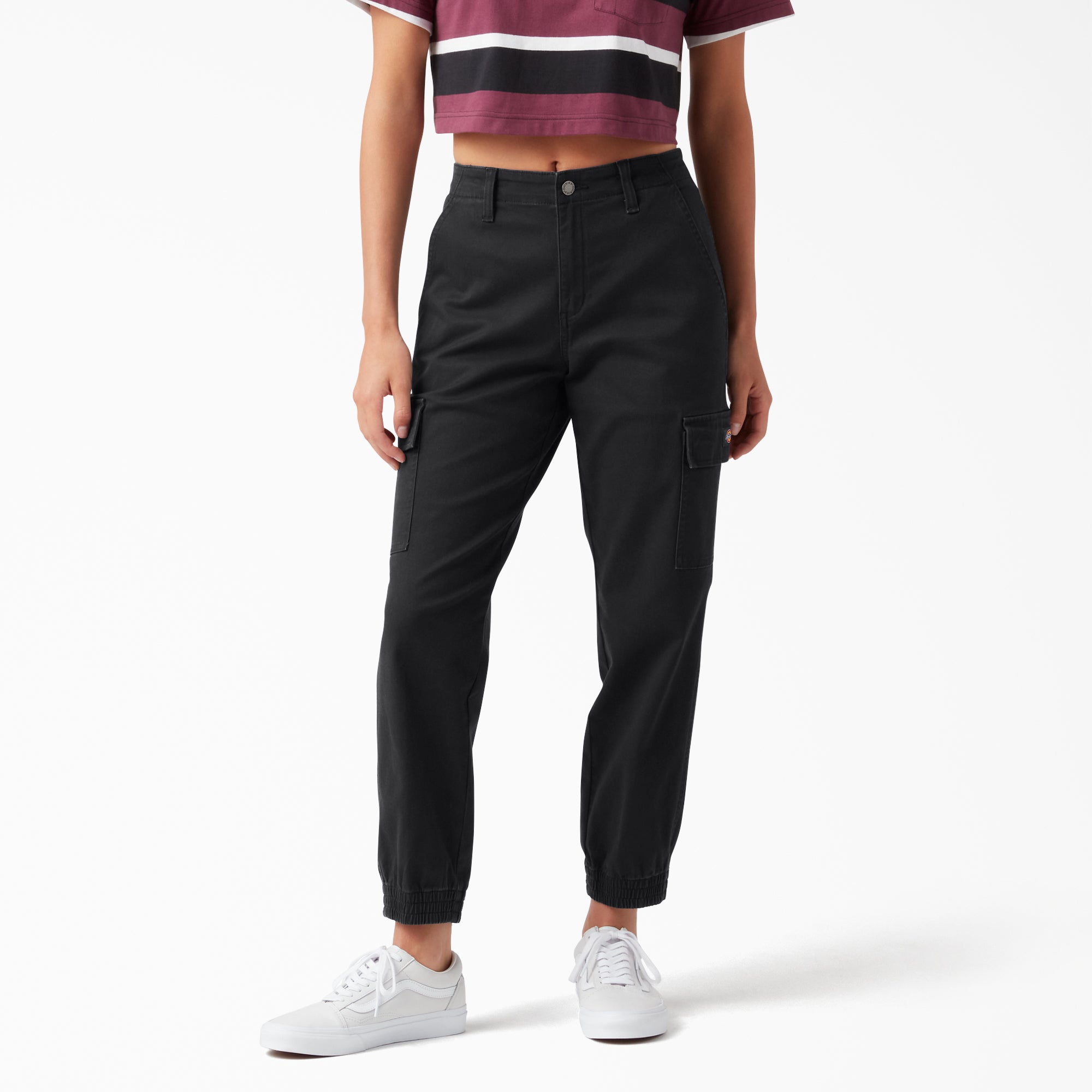 Women's High Rise Fit Cargo Jogger Pants - Image 6
