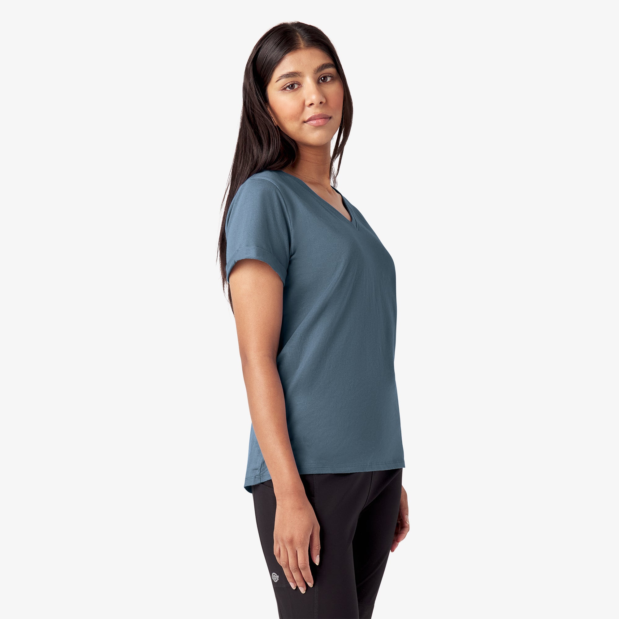 Women's V-Neck T-Shirt - Image 4