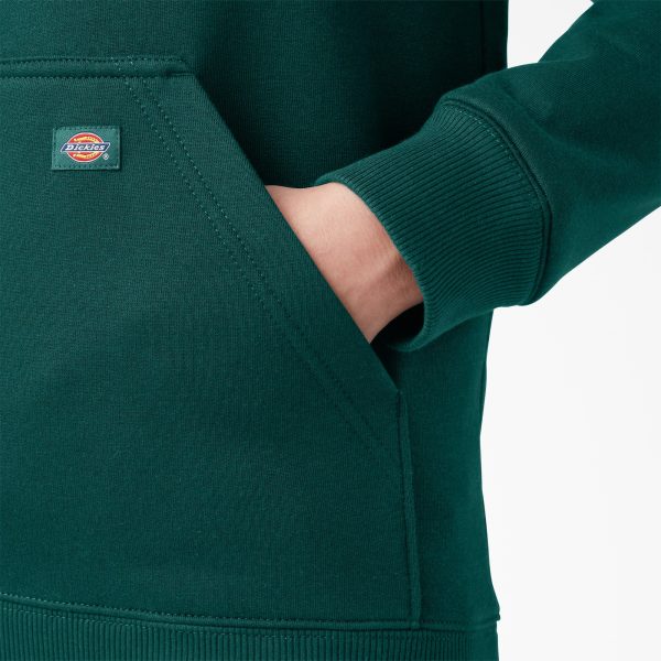 Women's Water Repellent Sleeve Logo Hoodie - Image 5