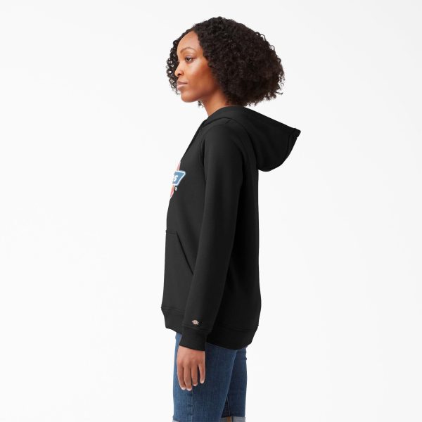 Women's Water Repellent Logo Hoodie - Image 3